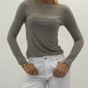 maglia in viscosa e cashmere blend